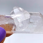 Macle de Cristal de roche extra (Quartz peigne à âme) ref02