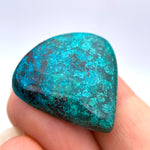 Shattuckite cabochon ref02