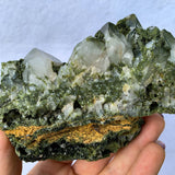 Epidote sur Quartz ref05