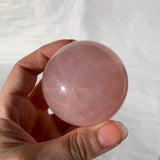 Sphère de Quartz rose astérié extra - ref12