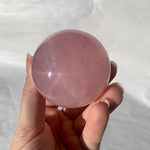 Sphère de Quartz rose astérié extra - ref14