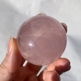 Sphère de Quartz rose astérié extra - ref05