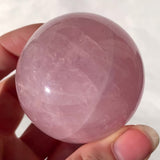 Sphère de Quartz rose astérié extra - ref13