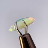 Cabochon marquise d'Opale noble blanche