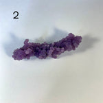 Calcédoine botryoïde violette - Taille 3