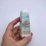 Tour de Calcite bleue "Caribbean blue" ref02