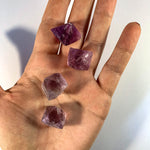 Fluorite Violette - octaèdre brut