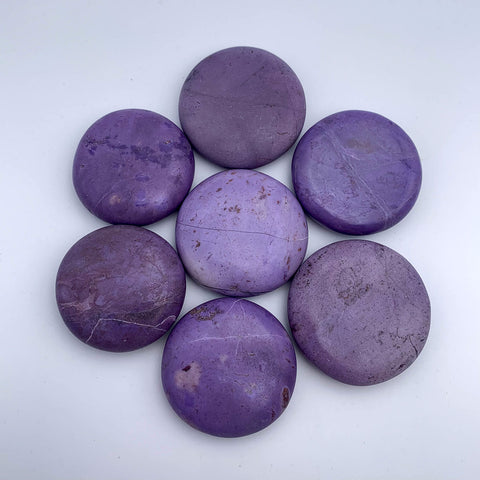 Disques de Jade violet de Turquie (Jadéite mauve) EXTRA - Taille 1