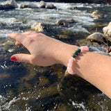 Bracelet Synergie ~ L'Angélique ~ Morganite et Séraphinite